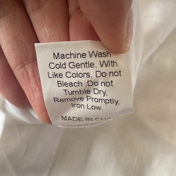 NWOT Princess Polly ADDISON SET White Two Piece Button Down Top and Shorts Sz 12 - Picture 12 of 16